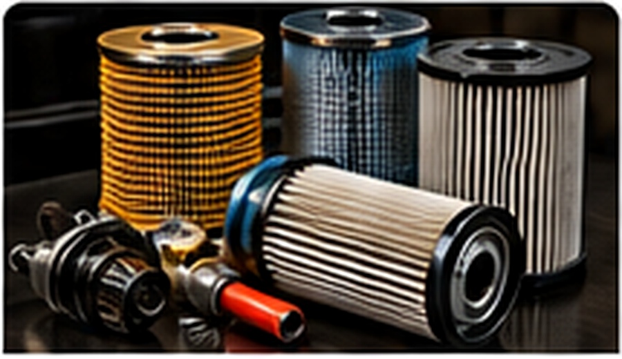 Realistic automotive filters and lubricants